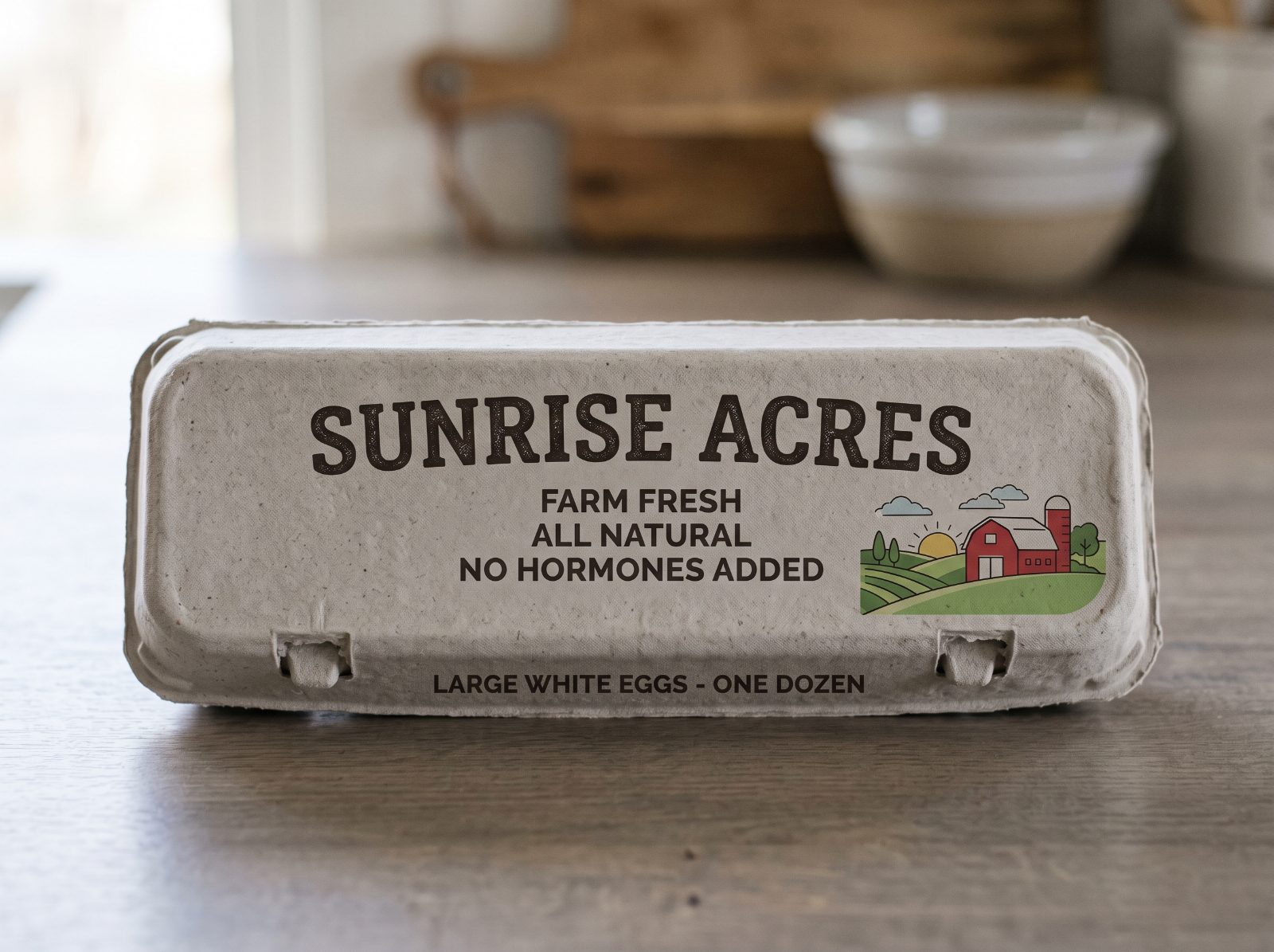 Front of carton A